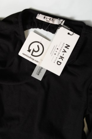 Γυναικεία μπλούζα NA-KD, Μέγεθος XXS, Χρώμα Μαύρο, Τιμή 5,57 €
