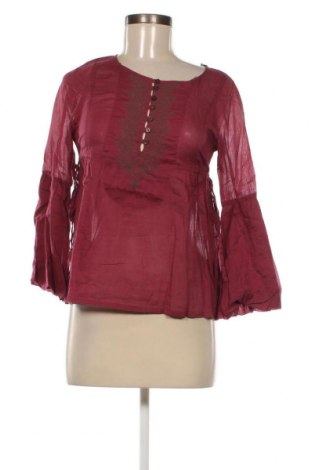Γυναικεία μπλούζα Naf Naf, Μέγεθος S, Χρώμα Κόκκινο, Τιμή 15,63 €