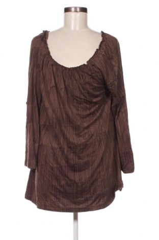Дамска блуза Nanso, Размер L, Цвят Кафяв, Цена 4,56 лв.