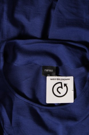 Γυναικεία μπλούζα Nanso, Μέγεθος XXL, Χρώμα Μπλέ, Τιμή 14,40 €