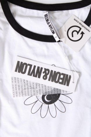 Дамска блуза Neon & Nylon by Only, Размер 3XL, Цвят Бял, Цена 10,80 лв.