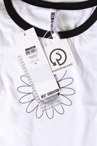 Damen Shirt Neon & Nylon by Only, Größe XL, Farbe Weiß, Preis 5,20 €