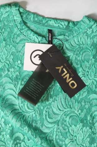Γυναικεία μπλούζα ONLY, Μέγεθος S, Χρώμα Πράσινο, Τιμή 5,36 €