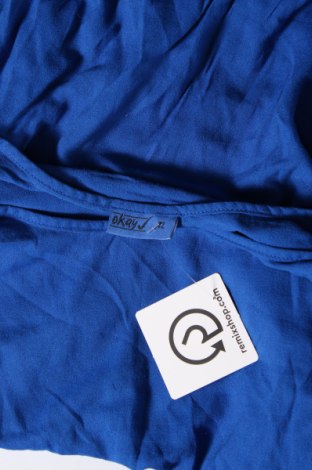 Γυναικεία μπλούζα Okay, Μέγεθος L, Χρώμα Μπλέ, Τιμή 3,06 €