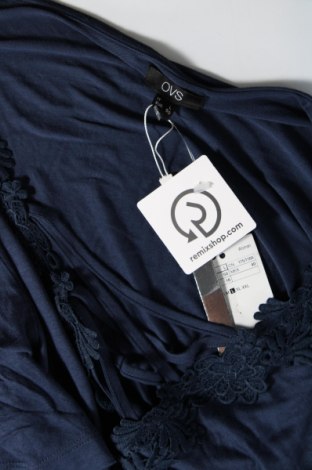 Γυναικεία μπλούζα Oviesse, Μέγεθος XXL, Χρώμα Μπλέ, Τιμή 14,22 €
