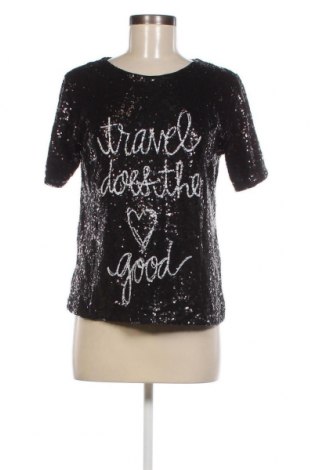 Γυναικεία μπλούζα Perla Nera, Μέγεθος M, Χρώμα Μαύρο, Τιμή 1,65 €