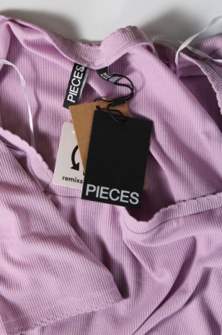Γυναικεία μπλούζα Pieces, Μέγεθος XXL, Χρώμα Βιολετί, Τιμή 12,17 €