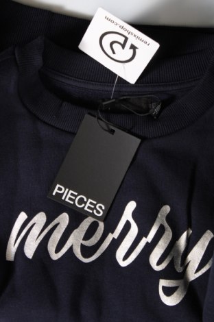 Γυναικεία μπλούζα Pieces, Μέγεθος L, Χρώμα Μπλέ, Τιμή 3,51 €