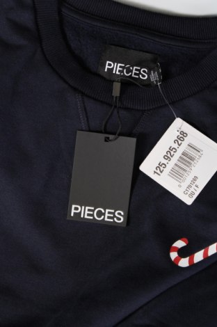 Γυναικεία μπλούζα Pieces, Μέγεθος XS, Χρώμα Μπλέ, Τιμή 4,54 €