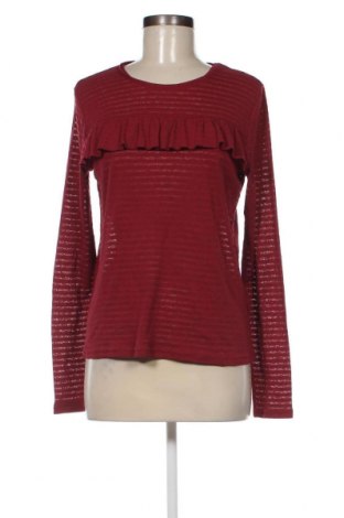 Дамска блуза Pieces, Размер M, Цвят Червен, Цена 6,45 лв.