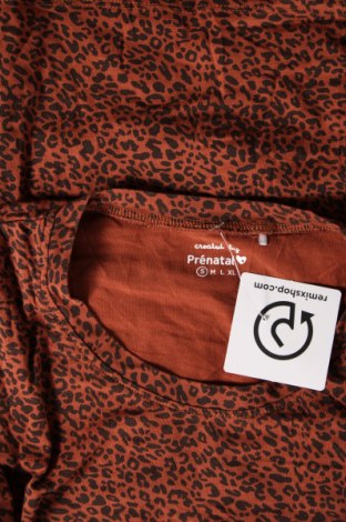 Γυναικεία μπλούζα Prenatal, Μέγεθος S, Χρώμα Καφέ, Τιμή 2,82 €