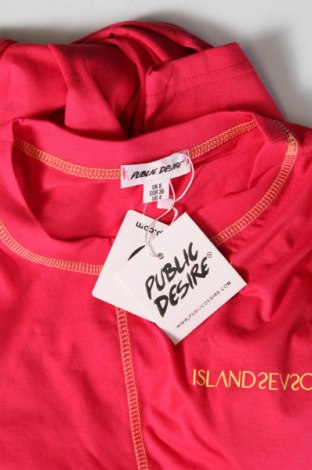 Дамска блуза Public Desire, Размер S, Цвят Розов, Цена 9,30 лв.