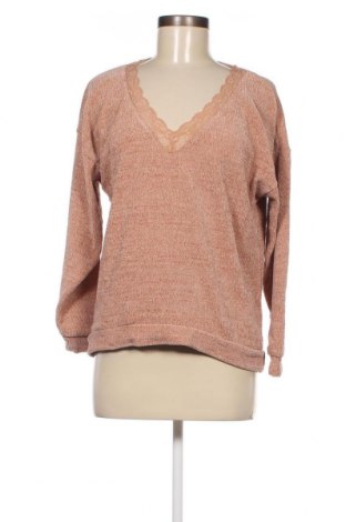 Γυναικεία μπλούζα Pull&Bear, Μέγεθος XS, Χρώμα  Μπέζ, Τιμή 2,23 €
