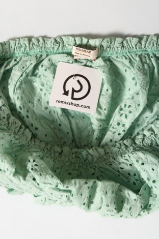 Bluză de femei Pull&Bear, Mărime M, Culoare Verde, Preț 19,39 Lei