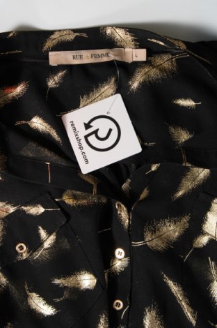 Γυναικεία μπλούζα Rue de Femme, Μέγεθος L, Χρώμα Μαύρο, Τιμή 21,03 €