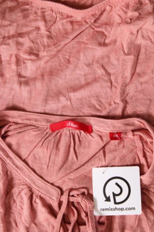 Γυναικεία μπλούζα S.Oliver, Μέγεθος M, Χρώμα Σάπιο μήλο, Τιμή 2,38 €