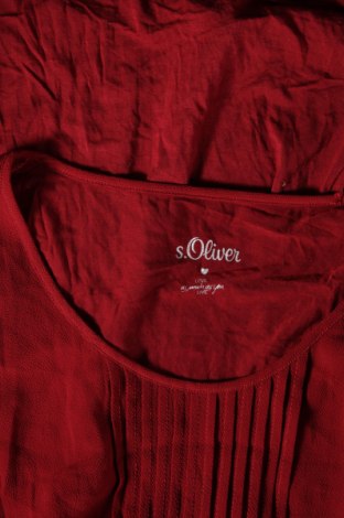 Γυναικεία μπλούζα S.Oliver, Μέγεθος M, Χρώμα Κόκκινο, Τιμή 2,38 €