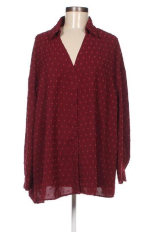 Дамска блуза SHEIN, Размер XL, Цвят Червен, Цена 8,17 лв.