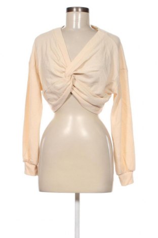 Дамска блуза SHEIN, Размер M, Цвят Бежов, Цена 4,56 лв.