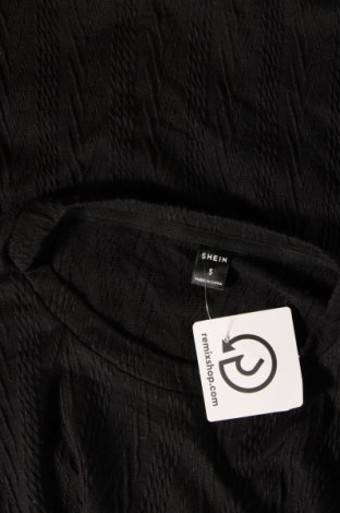 Γυναικεία μπλούζα SHEIN, Μέγεθος S, Χρώμα Μαύρο, Τιμή 2,82 €