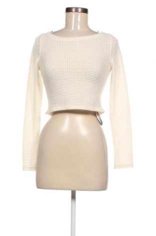 Γυναικεία μπλούζα SHEIN, Μέγεθος S, Χρώμα Εκρού, Τιμή 11,75 €