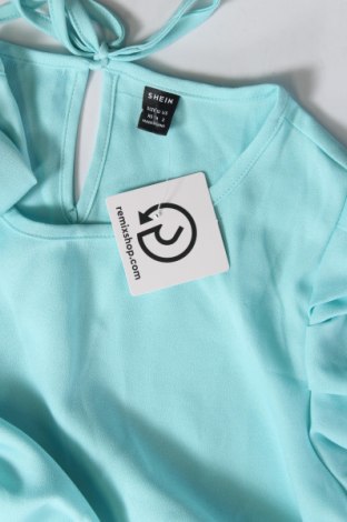 Дамска блуза SHEIN, Размер XS, Цвят Син, Цена 7,53 лв.