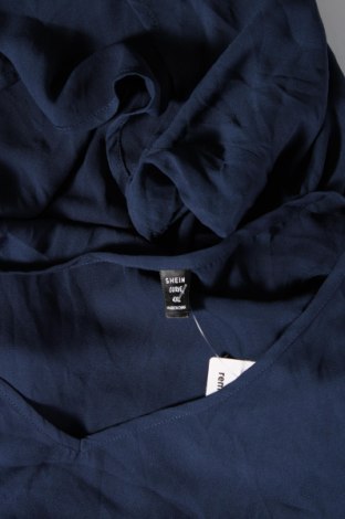 Bluză de femei SHEIN, Mărime 4XL, Culoare Albastru, Preț 59,38 Lei