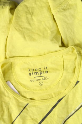 Γυναικεία μπλούζα Sa. Hara, Μέγεθος L, Χρώμα Κίτρινο, Τιμή 3,06 €