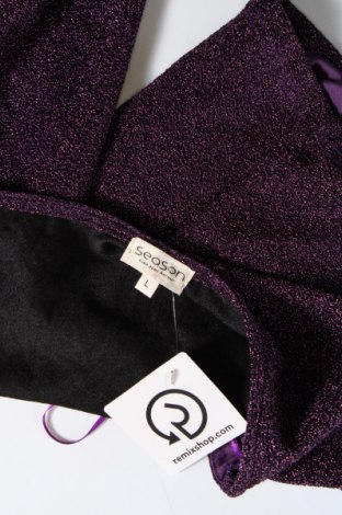 Γυναικεία μπλούζα Season, Μέγεθος L, Χρώμα Βιολετί, Τιμή 2,35 €