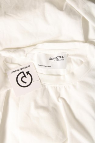 Дамска блуза Selected Femme, Размер XXL, Цвят Бял, Цена 37,72 лв.