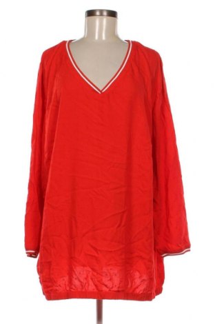 Дамска блуза Sheego, Размер 4XL, Цвят Червен, Цена 24,00 лв.