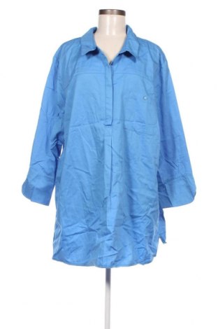 Дамска блуза Sheego, Размер 4XL, Цвят Син, Цена 56,16 лв.