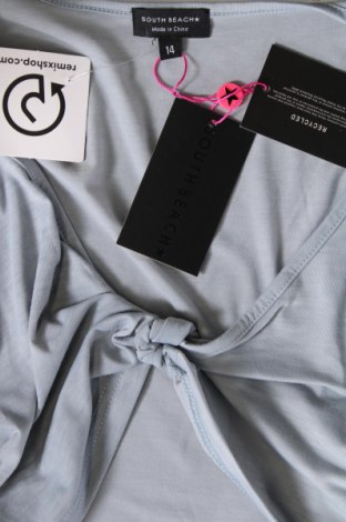 Γυναικεία μπλούζα South Beach, Μέγεθος L, Χρώμα Μπλέ, Τιμή 3,71 €