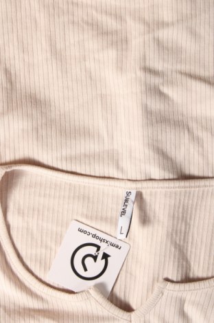 Γυναικεία μπλούζα Sublevel, Μέγεθος L, Χρώμα  Μπέζ, Τιμή 2,70 €