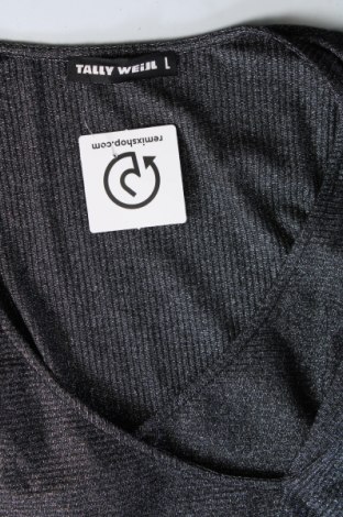 Γυναικεία μπλούζα Tally Weijl, Μέγεθος L, Χρώμα Γκρί, Τιμή 2,59 €