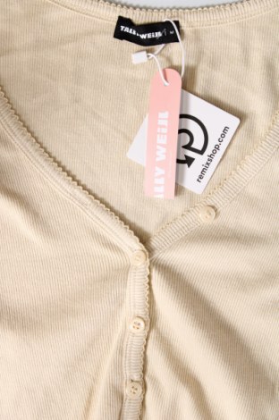 Damen Shirt Tally Weijl, Größe M, Farbe Beige, Preis 7,99 €