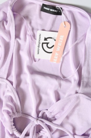 Γυναικεία μπλούζα Tally Weijl, Μέγεθος L, Χρώμα Βιολετί, Τιμή 2,40 €