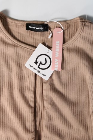 Damen Shirt Tally Weijl, Größe L, Farbe Beige, Preis 3,52 €
