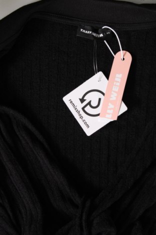 Γυναικεία μπλούζα Tally Weijl, Μέγεθος XS, Χρώμα Μαύρο, Τιμή 3,84 €