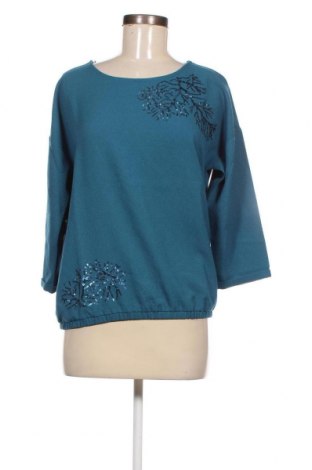Γυναικεία μπλούζα Terre Bleue, Μέγεθος M, Χρώμα Μπλέ, Τιμή 9,25 €