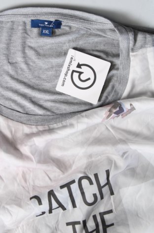 Γυναικεία μπλούζα Tom Tailor, Μέγεθος XXL, Χρώμα Γκρί, Τιμή 14,85 €