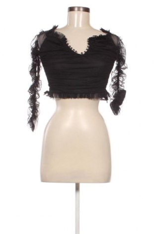Дамска блуза Trendyol, Размер S, Цвят Черен, Цена 4,56 лв.