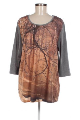 Дамска блуза Ulla Popken, Размер XL, Цвят Многоцветен, Цена 13,92 лв.