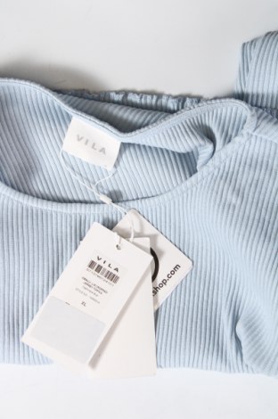 Γυναικεία μπλούζα VILA, Μέγεθος XL, Χρώμα Μπλέ, Τιμή 3,92 €