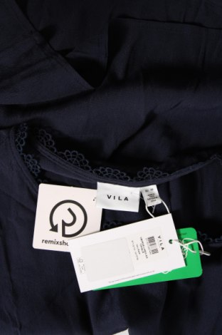 Γυναικεία μπλούζα VILA, Μέγεθος M, Χρώμα Μπλέ, Τιμή 9,90 €