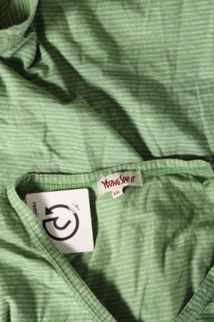 Дамска блуза Young Spirit, Размер XXL, Цвят Зелен, Цена 16,32 лв.