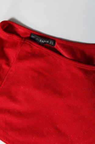 Damen Shirt Zaful, Größe M, Farbe Rot, Preis 13,22 €
