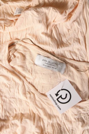Bluză de femei Zara, Mărime M, Culoare Bej, Preț 7,45 Lei