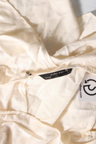 Дамска блуза Zara, Размер M, Цвят Екрю, Цена 54,00 лв.