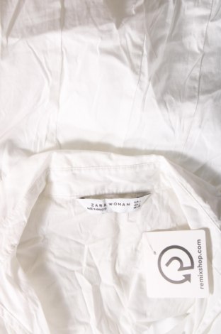 Дамска блуза Zara, Размер L, Цвят Бял, Цена 54,00 лв.